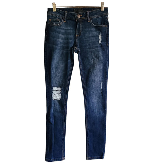 DL1961 Florence Instasculpt Buckley Distressed Skinny Jeans 2428 Women's Size 25 - Picture 2 of 16